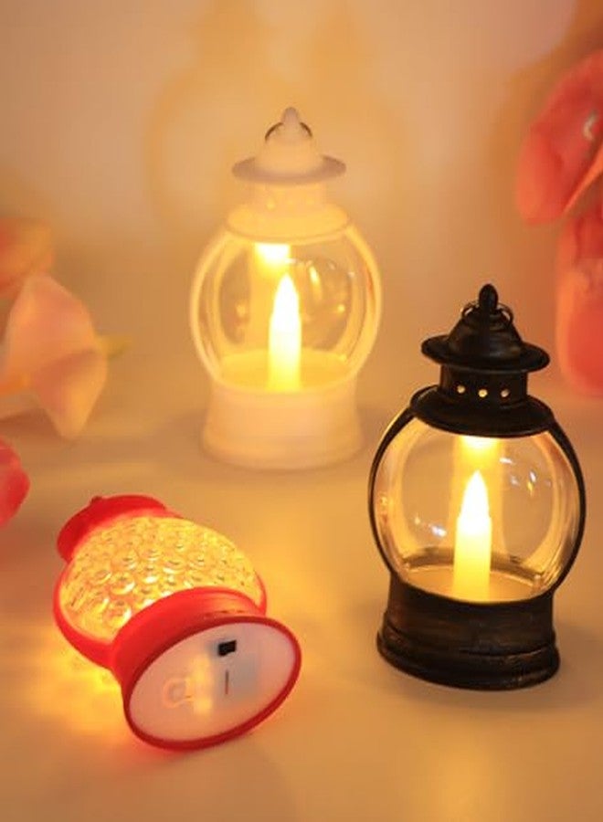 SHOPECOM فوانيس شمسية خارجية مقاومة للماء من SHOPECOM مع زجاج، فوانيس LED عتيقة الطراز بدون لهب، فوانيس زينة خارجية للهدايا، الفناء، الحديقة، الشرفة، الشرفة الأمامية، الحفلات (2) - Image 2